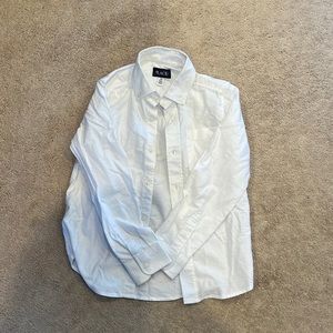 Like New White Button Down Shirt